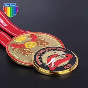 最新の挿入個別最も熱い奇跡的なインドのメダルでリボン