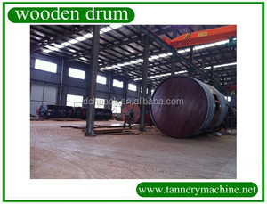 Công suất nhỏ tanning trống da cho da bò ướt màu xanh - Product Image 2