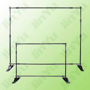 Jinyu portátil <span class=keywords><strong>y</strong></span> repita pared Bandera de fondo Pantalla de pie libre - Product Image 2