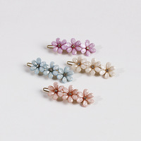 AHC19664 Fashion Sweet Elegant Süße Haars pangen Glänzende Blume Mit Strass Haar Klaue Haars pange Für Frauen Mädchen
