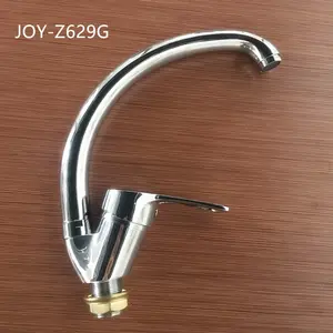 Grifo de cocina de zinc Mezclador de agua cromado