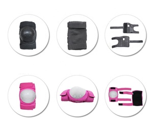 Tùy chỉnh chất lượng cao cổ tay, khuỷu tay, đầu gối Pad cap đi xe đạp bảo vệ 6 gói thiết lập Giày trượt Pad bảo vệ bánh - Product Image 6