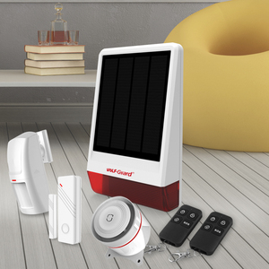 Alarma GSM inalámbrica, energía Solar, luz de sonido al aire libre, sirena (YL-007SGS) - Product Image 2