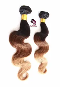 chinese wholesale distributors hair weavon, body wave ombre braiding hair extension