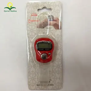 저렴한 가격 전자 플라스틱 디지털 이슬람 카운터 손가락 반지 손 탈리 카운터 LCD