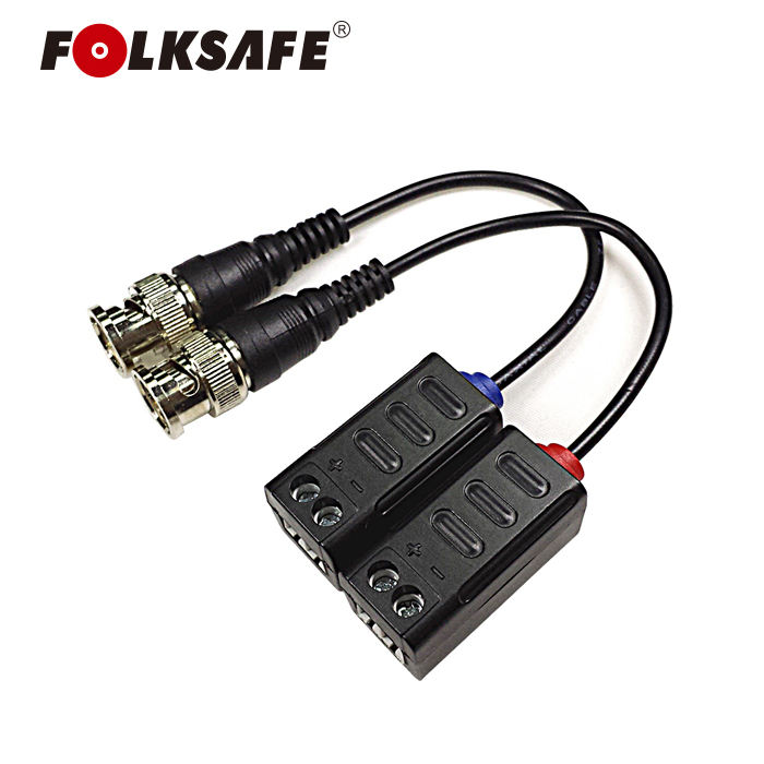 The FS-HDP4103 Is Compatible With All HD-TVI, HD-CVI, AHD and CVBS Analog Cameras. Single Channel HD Passive Video Balun