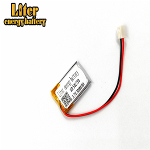 Plug 2.5-2 P 501730 300 mah 3.7 v rechargeable lipo battery li ion polymer battery Solar lithium battery with PCM - Product Image 3