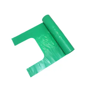 HDPE LDPE t恤塑料袋卷