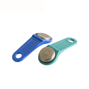 <strong>Dallas</strong> DS1990A Stainless Steel IButton Tag Patrol Key RFID Communication Interface 13.56MHz Frequency