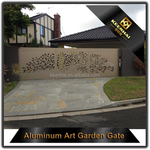 Moderno Diseño de Corte Láser Exterior De Aluminio Puerta de La <span class=keywords><strong>Villa</strong></span> - Product Image 4