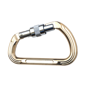 Karabiner Pendakian Gunung Aluminium Bentuk-D Bersertifikasi EN 12275 - Product Image 6