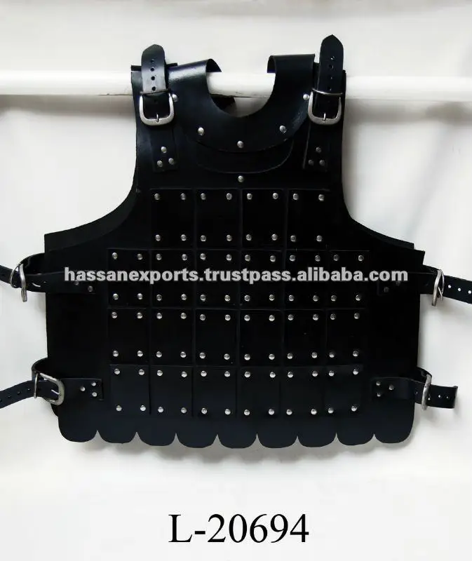 Средневековая кожаная защитная куртка лучшего качества из Индии