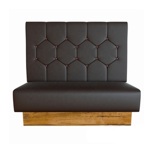 Coussins de banquette de restaurant en cuir, sièges de banquette de restaurant modernes - Product Image 2