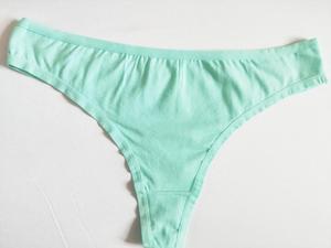 Taglie forti <span class=keywords><strong>6</strong></span> mutandine di cotone 95% di colore per le donne T- Back perizoma biancheria intima per gli Stati Uniti - Product Image 6