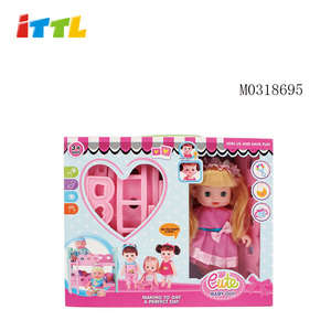 Muñeca <span class=keywords><strong>de</strong></span> juguete <span class=keywords><strong>de</strong></span> plástico <span class=keywords><strong>para</strong></span> niños, litera, cuna - Product Image 3