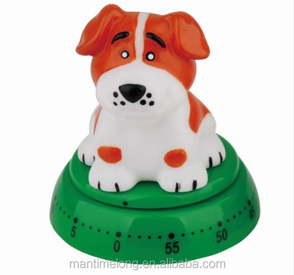 1-60min 360 Degree Fashion Cute Indoor Kitchen Cartoon Animal Mechanical Countdown Timer