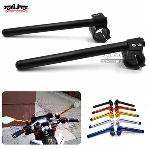 BJ-COHB-041 Xe Máy CNC 41Mm Clip Trên Tay Lái Nâng Tay Cầm Thanh Ngã Ba Ống Yzf R25 Clipons Tay Bar Cho Yamaha Yzf R3 2015-2017