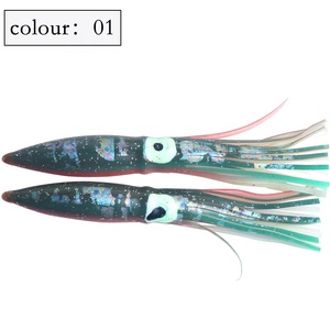 11 centimetri 5g Polpo Morbido Esche Da Pesca Per Maschere di Colore Misto Octopus Gonne Artificiale Jigging Esca Calamari Gonna Polpo - Product Image 2