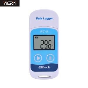 เครื่องบันทึกข้อมูลอุณหภูมิแบบ USB ~ -30 ° C~70 ° เครื่องบันทึกโซ่ความเย็นกันน้ำระดับ IP67 พร้อมการส่งออกรายงาน <span class=keywords><strong>PDF</strong></span>/Excel - Product Image 2