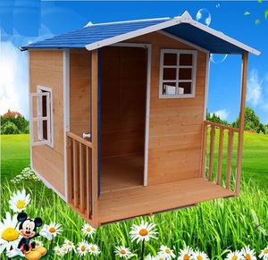 Casetta da gioco in legno per bambini da esterno - Product Image 5