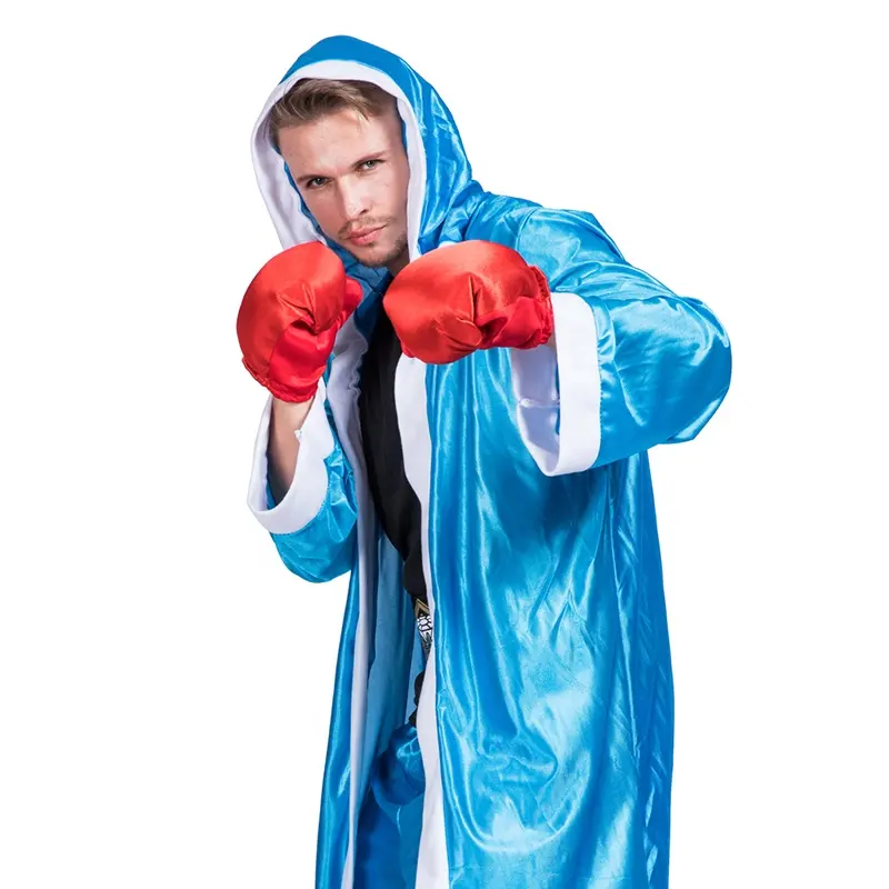 Fantasia de boxer para halloween, traje de boxe com luvas, pugilista, adulto, fantasia para festival e roupas, venda imperdível