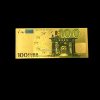 Billets de Banque Fiables et de Luxe Euro Or 100 en Feuille d'Or