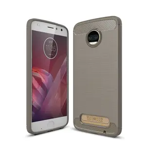 Factory Price Brushed Cover For Moto Z2 Z3 Play/Force Soft Case