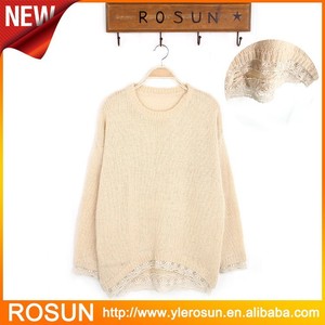 oem <span class=keywords><strong>pas</strong></span> chers <span class=keywords><strong>femme</strong></span> manches longues <span class=keywords><strong>pull</strong></span> vierge pour la conception personnalisée - Product Image 1