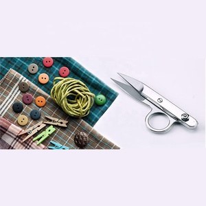 RTS Kéo Thợ May Bằng Thép Tác Phẩm Nghệ Thuật Chất Lượng Cao Kéo May Cho Quần Áo Vải Lưỡi Cắt Nhỏ Sắc Nhọn Chỉ Cắt - Product Image 6