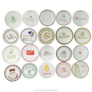 Posavasos de papel absorbente para regalos personalizados, posavasos antideslizantes para café y cerveza, fabricantes - Product Image 1
