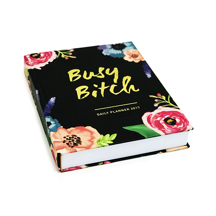 Пользовательский высококачественный блокнот в твердой обложке