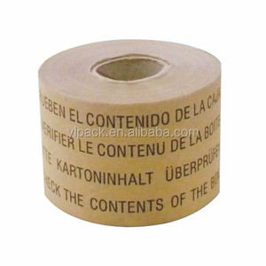 Yalanpack Băng giấy kraft chuyên nghiệp siêu mỏng tùy chỉnh in keo Acrylic một mặt để che nóng chảy - Product Image 3