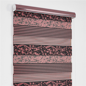 Rouge rose <span class=keywords><strong>mini</strong></span> blins, persiennes, double couche stores - Product Image 1