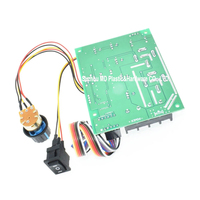 Contrôleur de vitesse de moteur à affichage numérique LED 12V, 24V, 36V, 48V, 40a, PWM DC, pour moteur, interrupteur vers le bas
