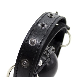 Esaret ürünleri yumuşak top SM yetişkin SM için BDSM ağız Gags oyuncu seks oyuncakları PU deri kısıtlama seks oyuncakları ağız <span class=keywords><strong>Mouth</strong></span> - Product Image 5