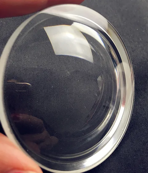 Hongchen lentes de óculos de grau 1.523, lente de vidro mineral uc de vidro óptica da visão única