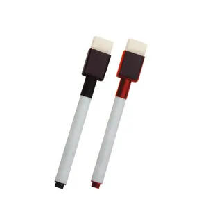 Hot Goedkope Glad China Droge Wissen Magnetische Whiteboard Marker Met Ingebouwde Gum Voor Tekenen Of Promotie Geschenken