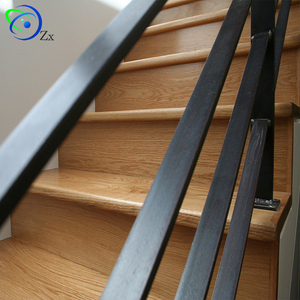 Barandilla de Hierro Forjado, <span class=keywords><strong>Balaustrada</strong></span> de Acero Dulce, Balaustre para Escaleras Interiores, Valla para Porche <span class=keywords><strong>Exterior</strong></span> - Product Image 4