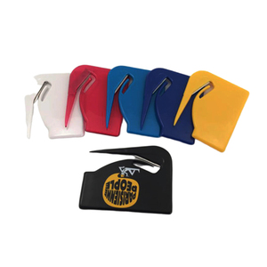 Couteau à <span class=keywords><strong>lettres</strong></span> publicitaire personnalisé avec logo, en plastique et lame en acier - Product Image 4