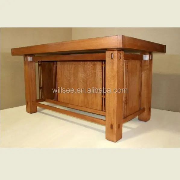 Altar-014, Altar Gereja Kayu Oak Solid