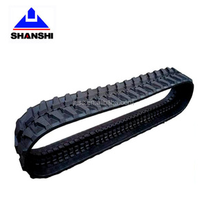 Orugas de Goma 300x52.5x78 Usadas para Miniexcavadora CAT 302.5 302.5C <span class=keywords><strong>MM25</strong></span> JCB 8025 8029 Grupo de Zapatas de Oruga de Goma - Product Image 1