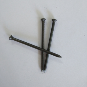 Schwarzer Stahl Geriffelter Schaft Brad-Kopf Betonnagel - Product Image 2