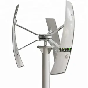 低噪声 VAWT 热卖 300W 立式风能系统