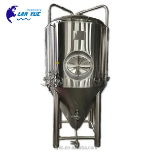 Fermentador conical de cerveja de aço inoxidável 15bbl, equipamentos de fermentação de cerveja
