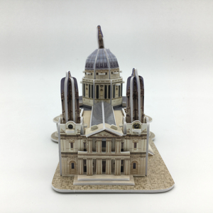 London UK <span class=keywords><strong>3D</strong></span> St Paul's Cathedral <span class=keywords><strong>Puzzle</strong></span>-Kit de <span class=keywords><strong>puzzle</strong></span> détaillé et fidèle à la vie pour les enfants - Product Image 4