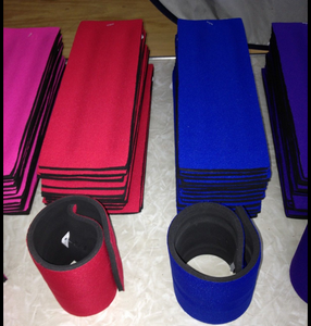 Enfriador de latas slap de neopreno en blanco, Enfriador de latas de snap on blanco, snap can cozy - Product Image 3