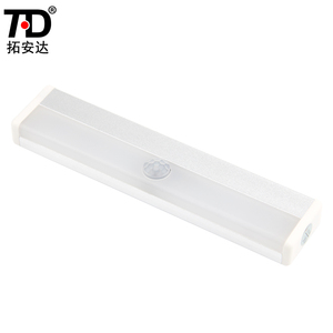 <span class=keywords><strong>El</strong></span> sensor de movimiento llevó la luz de tira, batería decorativa de interior impulsada 8 luz de la noche del LED (blanco) - Product Image 2