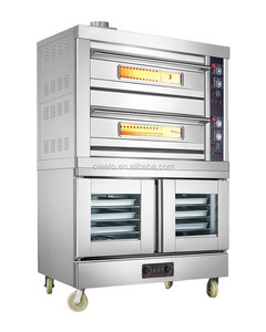 Armadio di Fermentazione Elettrico CT-PZ24+10 con <span class=keywords><strong>Forno</strong></span> per Pizza - Product Image 1