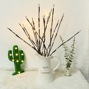 Silver Wrapped Twig <strong>Branches</strong> 20 LED <strong>Lights</strong> <strong>Branch</strong> <strong>Lights</strong> Decoration for Christmas - Product Image 3
