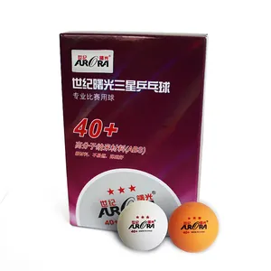 Aurora 3 Ster 40Mm Ping Pong Bal Abs Naad Tafeltennis Ballen In Concurrentie Ballen